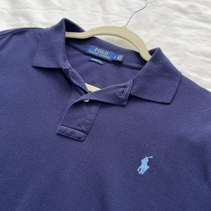 Ralph Lauren Classic Fit Polo Size Large Blue